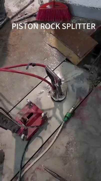 Hard Rock Breaking Rock Buster V-200 Hydraulic Piston Rock Splitter ...