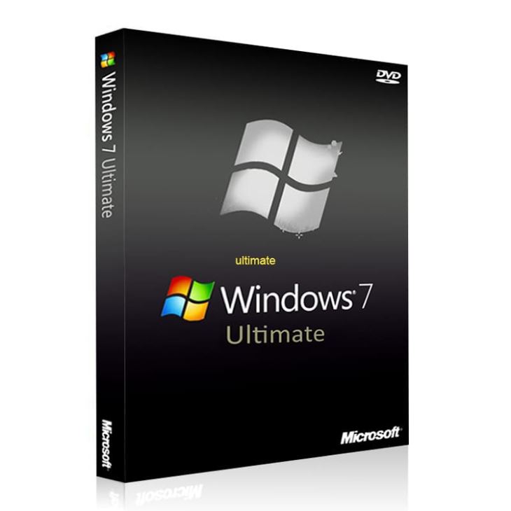 Pacote de DVD do windows 7 final