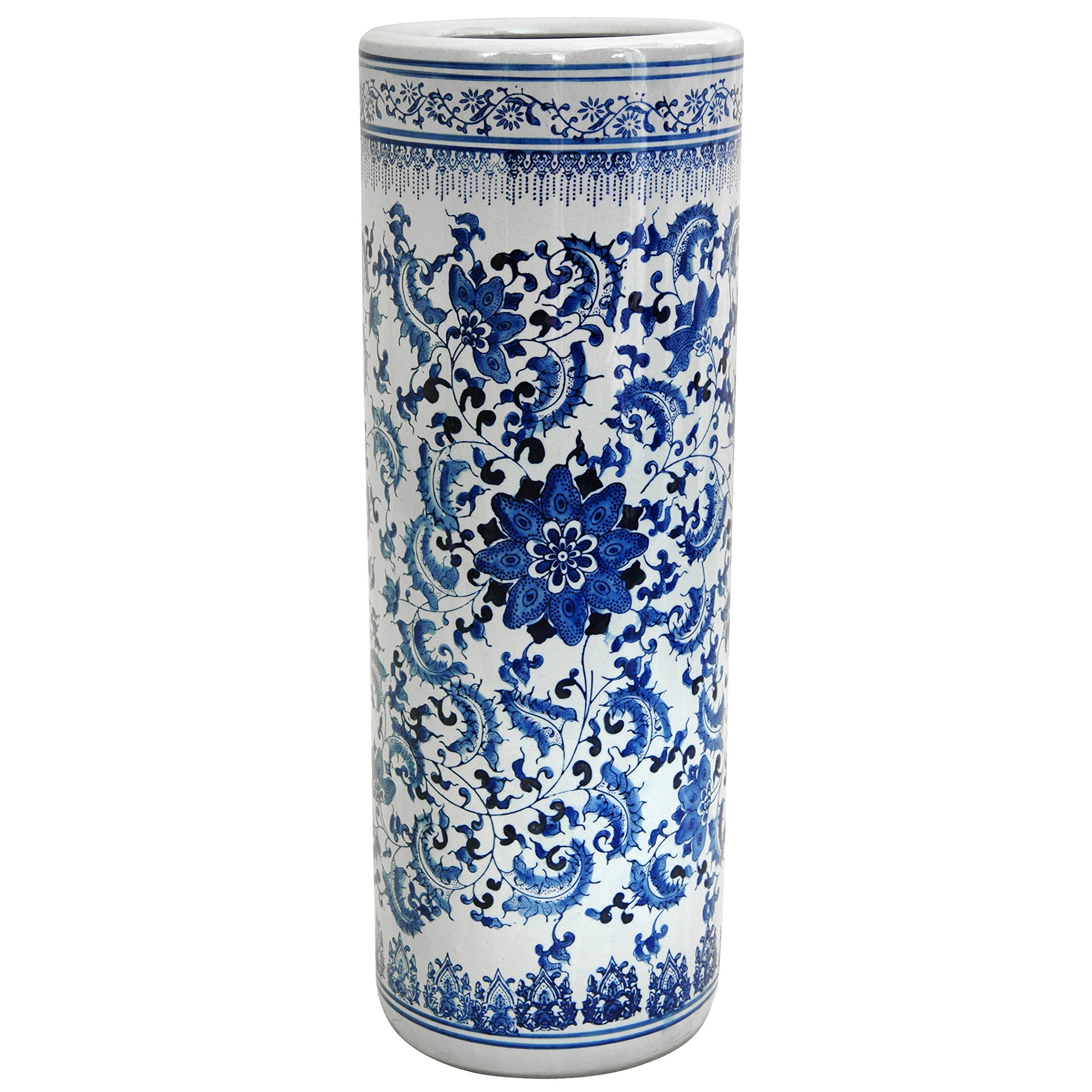 large ceramic umbrella stand