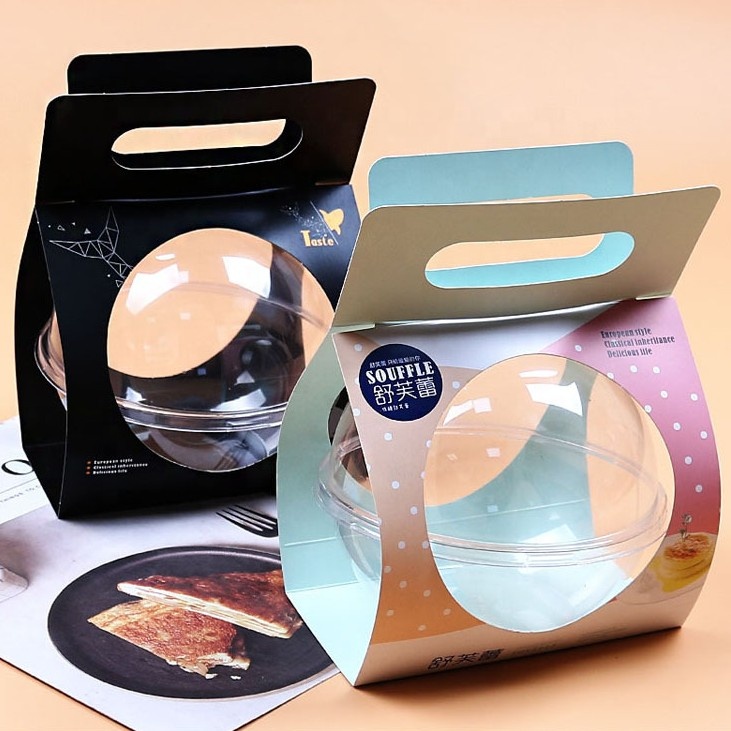 ПЭТ-коробка в форме шара для упаковки пончиков