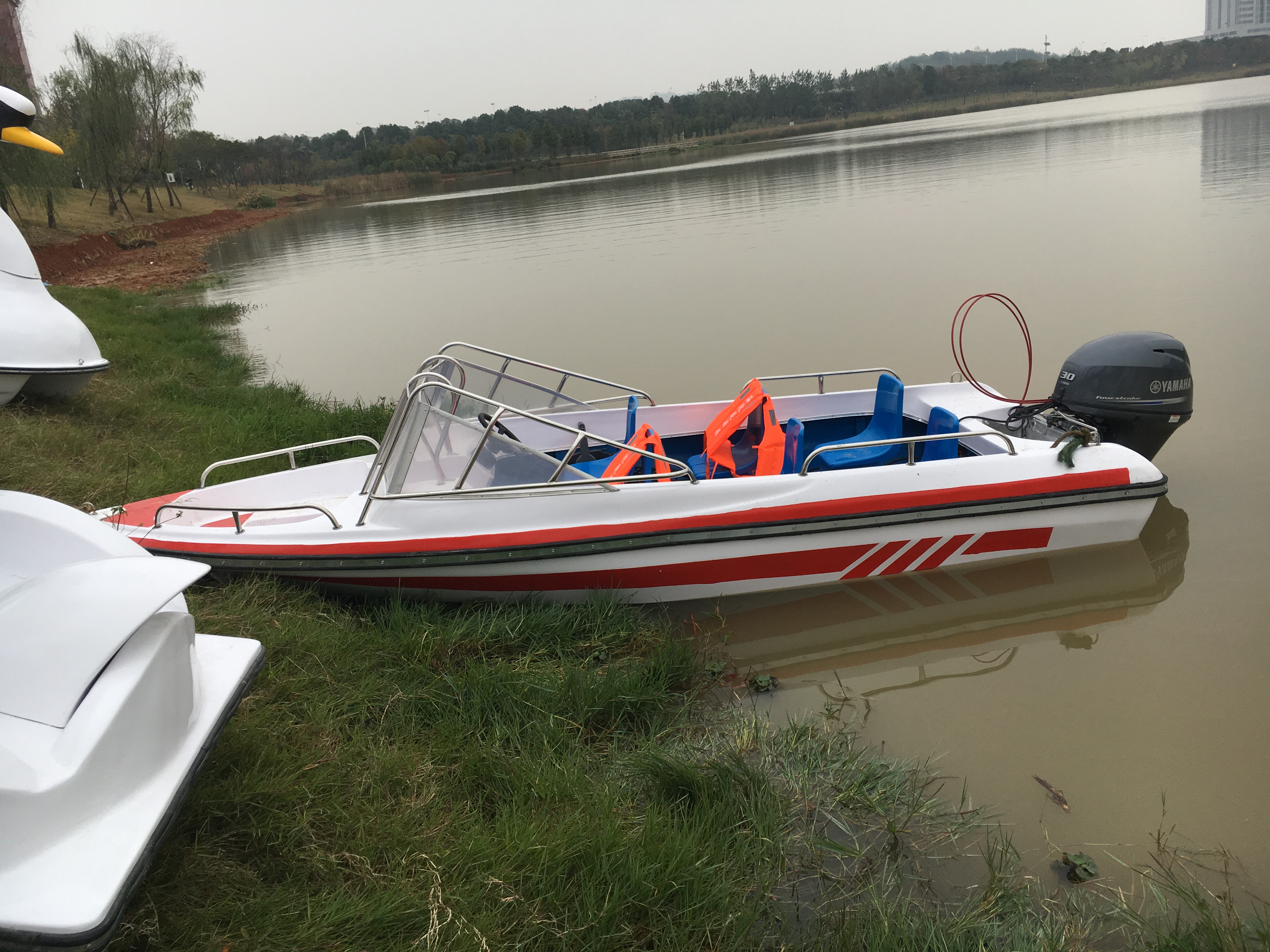 6 套玻璃纤维船使用快艇 - buy used speed boats,speed boats for