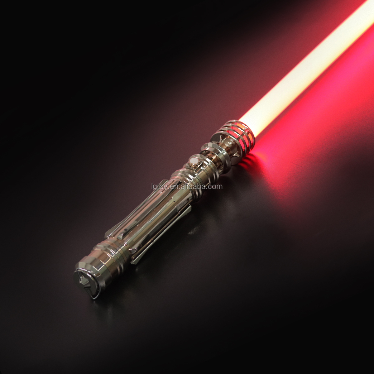 了《星球大战》电影中的leia saber决斗无限彩色敏感可充电diy激光剑