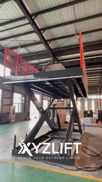 XYZLIFT High Reach Scissor Lift Hydraulic Scissor Lift Stationary ...