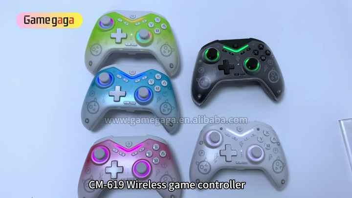 CM-619 Wireless Game Controller - Six-Axis Gyroscope BT 4.0