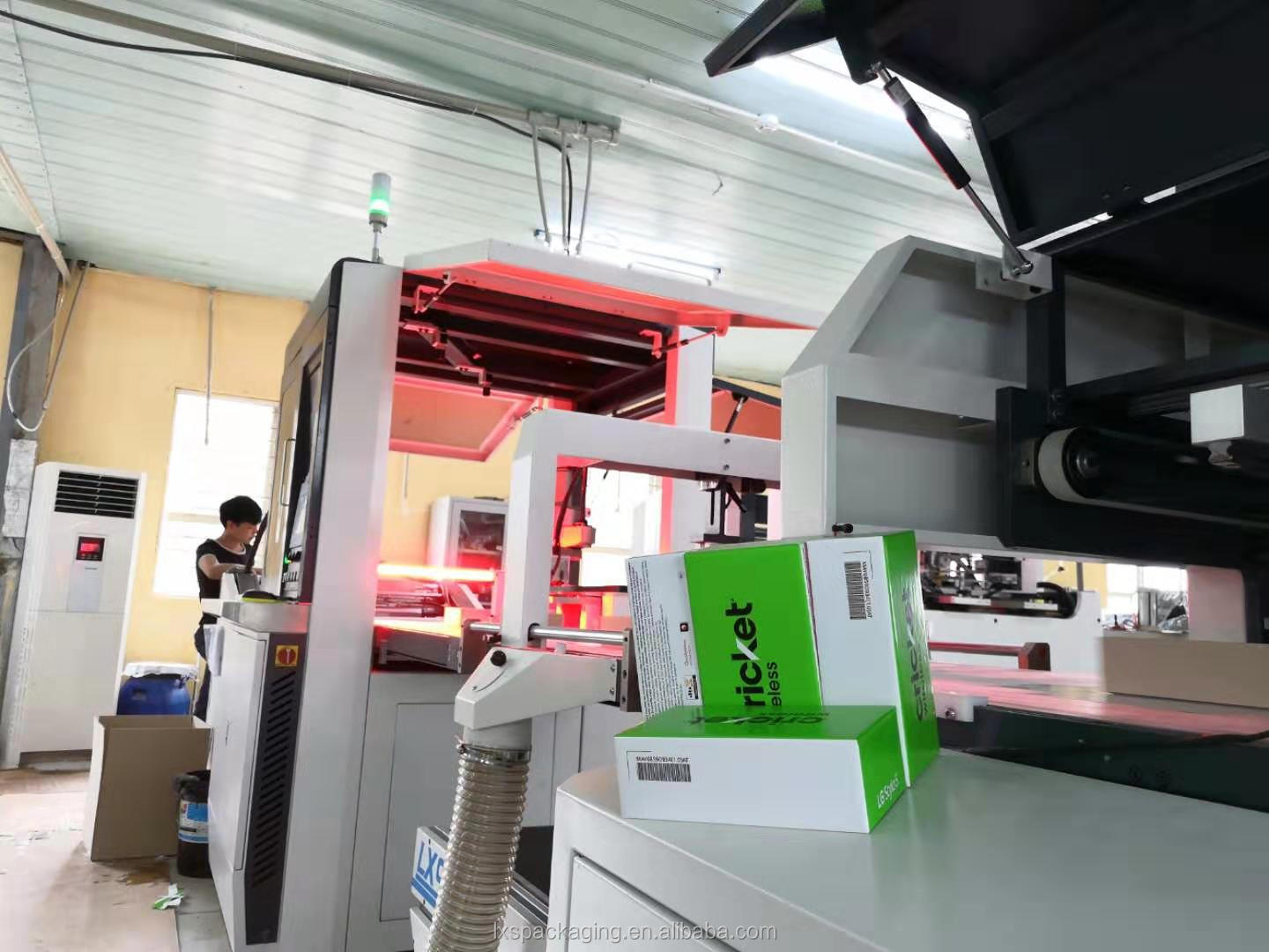LS-300B Automatic Cardboard Box Making Machine Hardcover Making Machine Packing Box Making Machine
