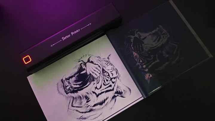 Newyes 2000mah Battery Tattoo Stencil Printer Wireless Mobile