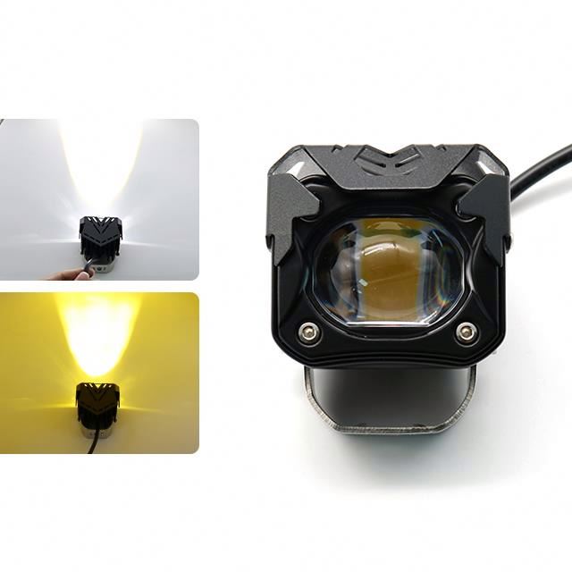 Дальний и ближний свет, водонепроницаемый внедорожный мотоцикл, мотоцикл, светодиодный рабочий свет, мотопроектор, противотуманная фара