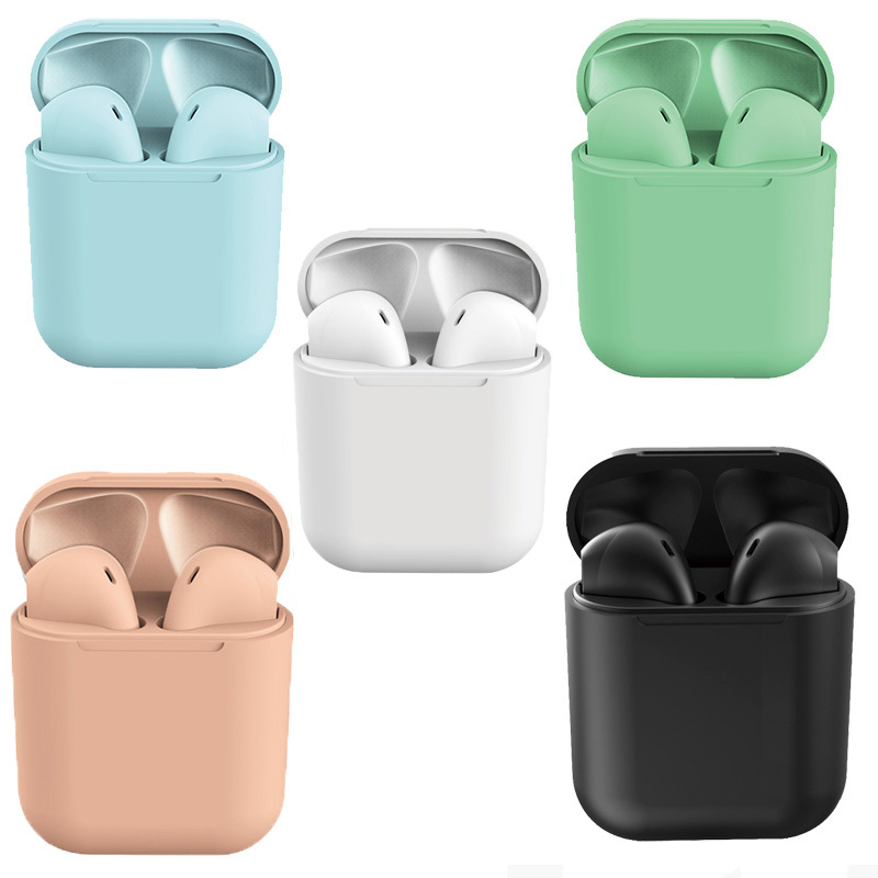 Macaron inpods i12 TWS настоящие беспроводные наушники-вкладыши inpods12 матовый цвет сенсорное управление 5,0 TWS вкладыши 12