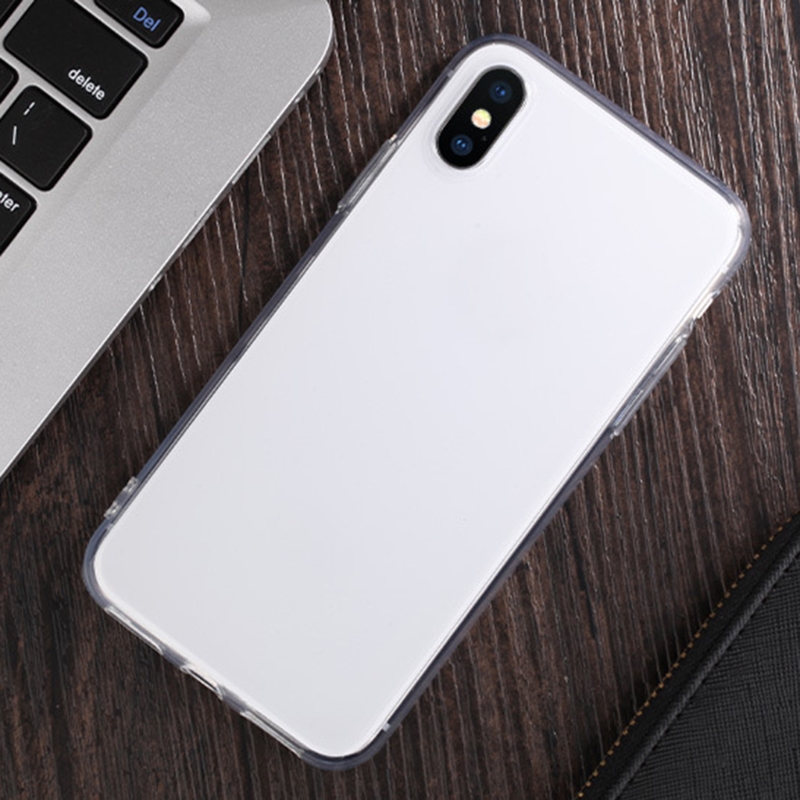 Мягкий экологически чистый прозрачный чехол из ТПУ для сотового телефона iphone X XR XS MAX XS