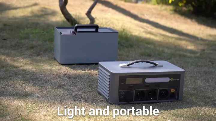 Solar Invertor Power Box Portable Power Station | 2500W Off Grid Solar Inverter Power Box & 1kwh ...
