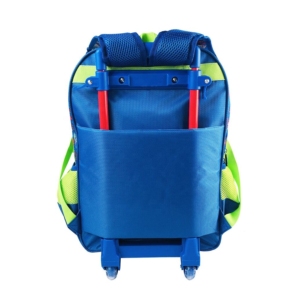 2020新设计书包行李学校背包儿童滚动拉杆包旅行防水智能带轮