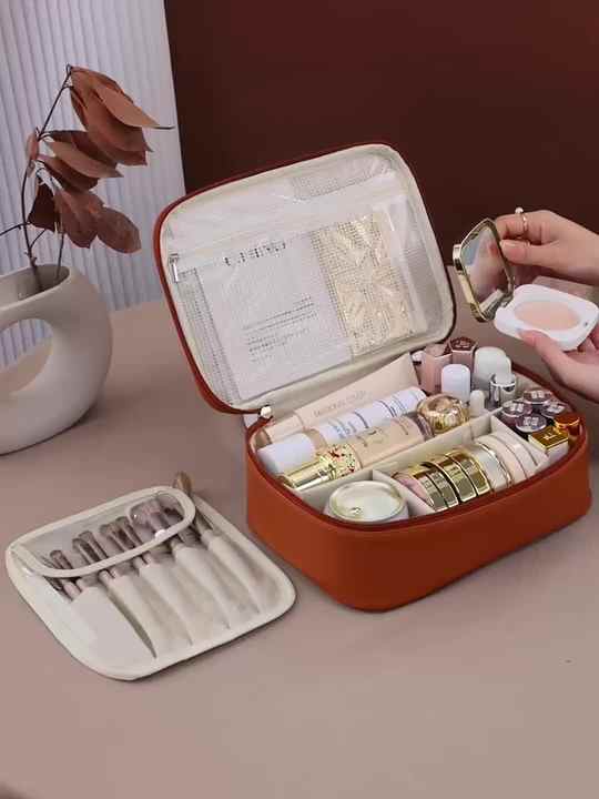 china travel makeup cosmetic bag large capacity manufacturers China Products Manufacturers Sustainable Eco Friendly Products Makeup Bag  Quality Wholesale China Wholesale Cosmetic Bag Set