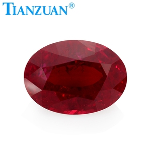 1 mm redondo Natural Rojo tailandés Gema Granate Piedra Preciosa