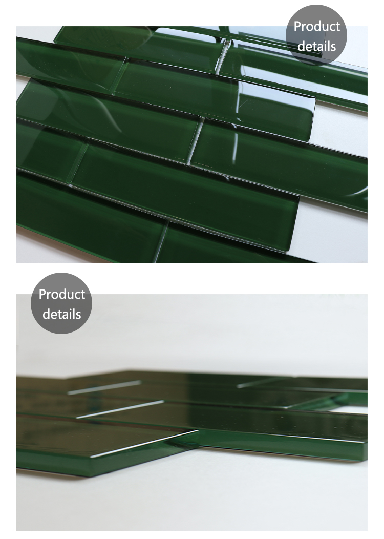 Glass Mosaic Pool Tile 8Mm White  For Swimming Pool 300x300mm