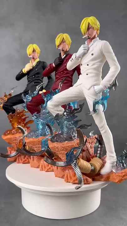 ワンピース　フィギュア　ルフィ　サンジ ワンピース ルフィ サンジ フィギュアセット 海外 - メルカリ