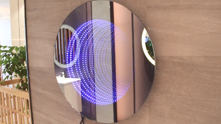beauty magic mirror infinity 3d mirror for decoration