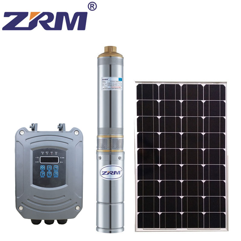 4 дюйма DC 300 в погружной солнечная энергия Система водяного насоса для полива и орошения
