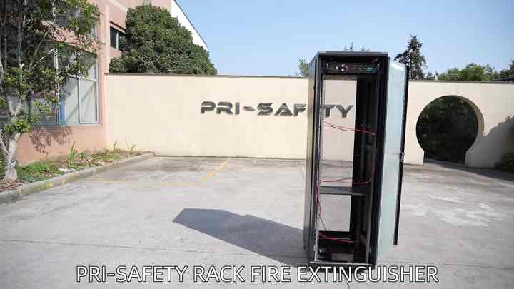 2U Rack Fire Suppression 2 Smoke Detectors Cable Data Center Server ...