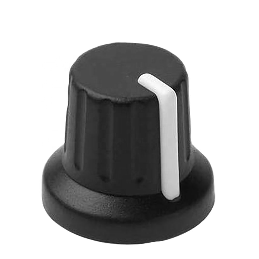 Free Shipping 20 x Black Knob with Orange Pointer High Quality Soft Touch