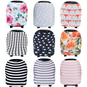multi stripe breastfeeding cover nursing scarf baby wrap carrier baby seat cover