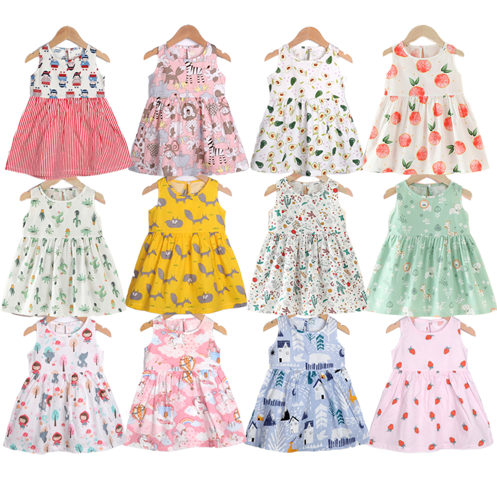 2021 летняя юбка для девочек, детская одежда, новая детская юбка, 100% хлопок, детское платье, эксклюзивная детская одежда