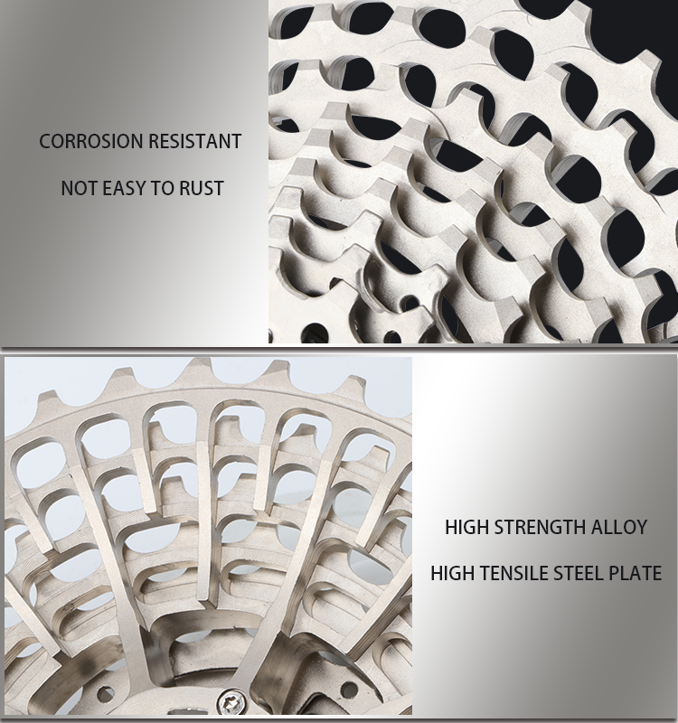 MEROCA cassete 11 speed road bike Ultralight Flywheel accesorios cassette 11 Speed sprocket bicycle cassette for Shimano sram