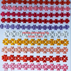 Semanggi Flor Do Laço para a Roupa, Headband, Acessórios de Sapatos etc