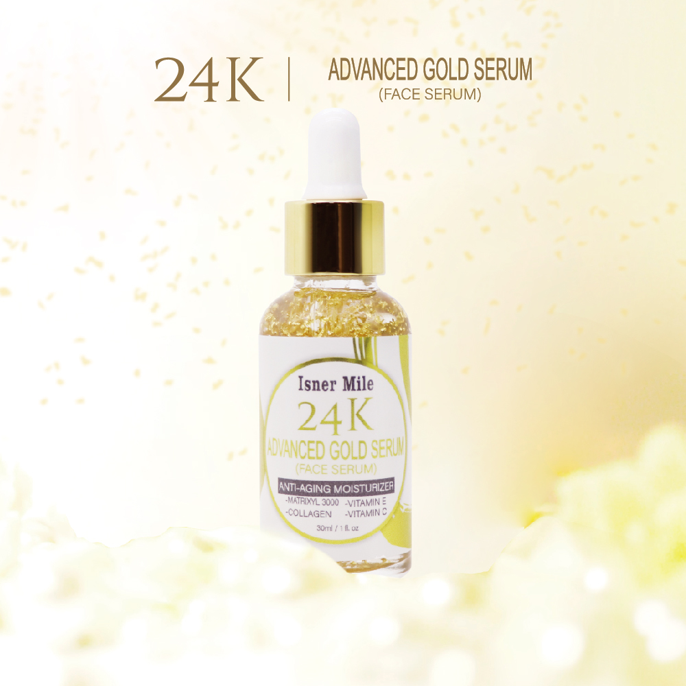 Anti Aging Wrinkle Moisturizer Face Care 24K Advanced Gold Serum