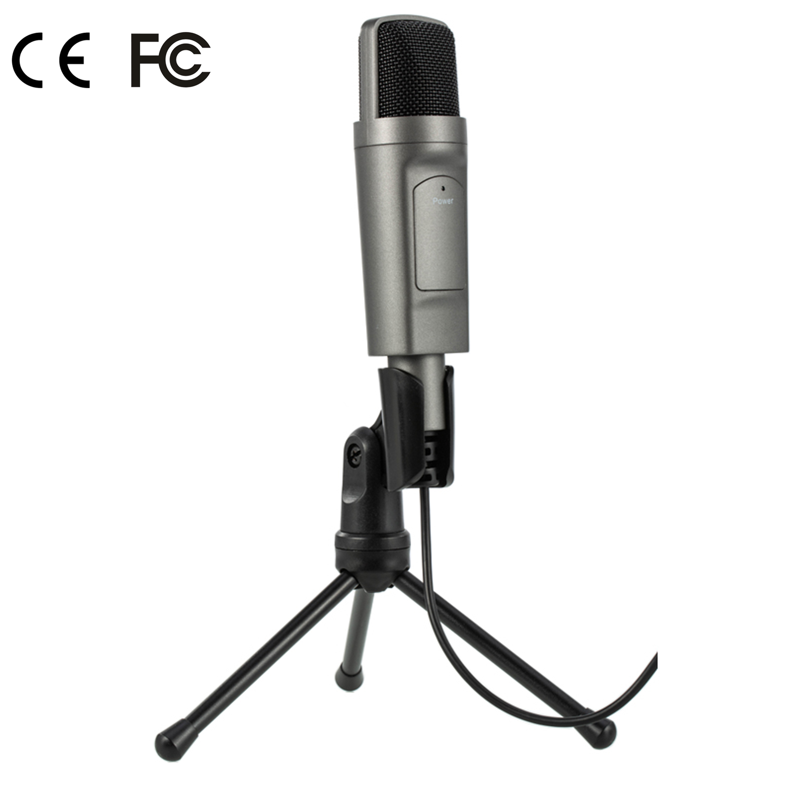 Производитель Китай, настольный проводной микрофон для подкастов с USB