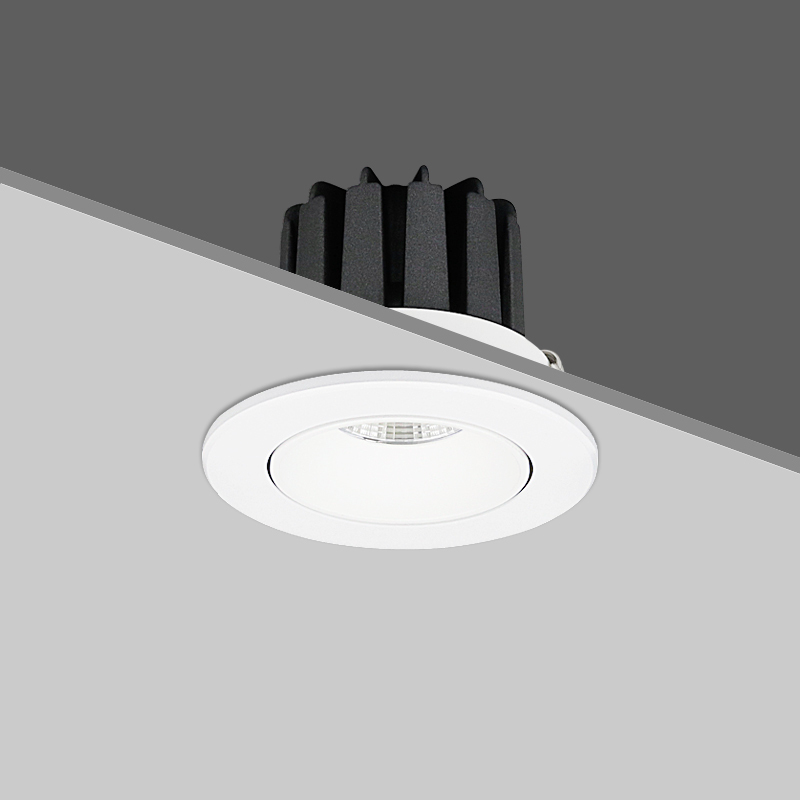 0-10 в 10 Вт 12 Вт Shenzhen Dali Dimmable 8 Вт Cob светодиодный встраиваемый потолочный светильник
