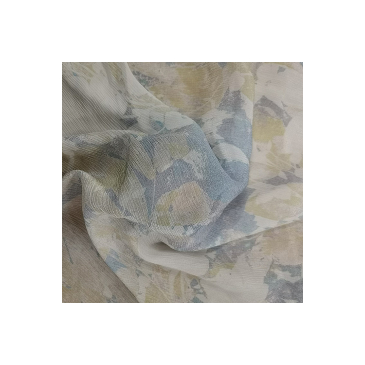 100% вискоза, легкая ткань с мерцающим атласным принтом для женского платья