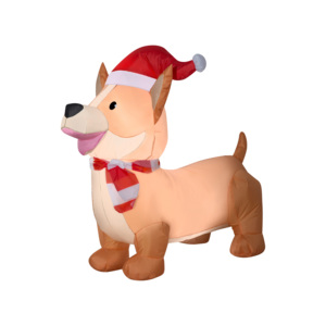 christmas dog inflatables