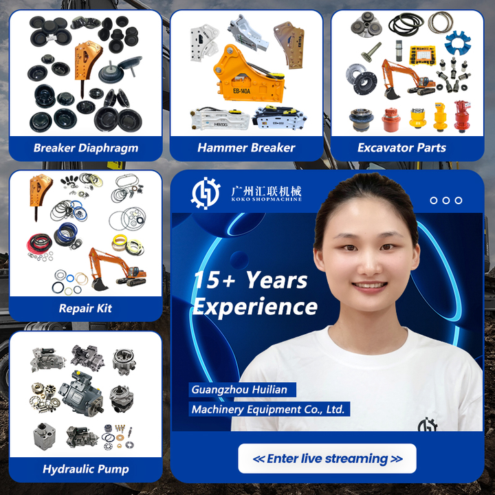 Excavator Mechanical Seals Kit Construction Machinery Parts for F19 F22