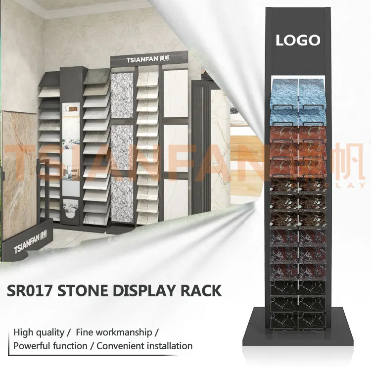 Ceramic Wooden Stand Oil Holder Board Marble Shelf Wood Floor Sliding Rack Srt120 Quartz Stone Display Unite Tile Sample
