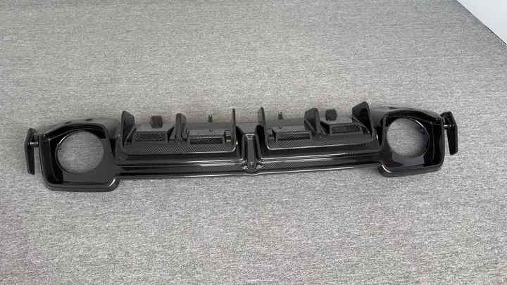Capristo Style Carbon Fiber Rear Diffuser Rear Lip for Audi R8 2021 ...