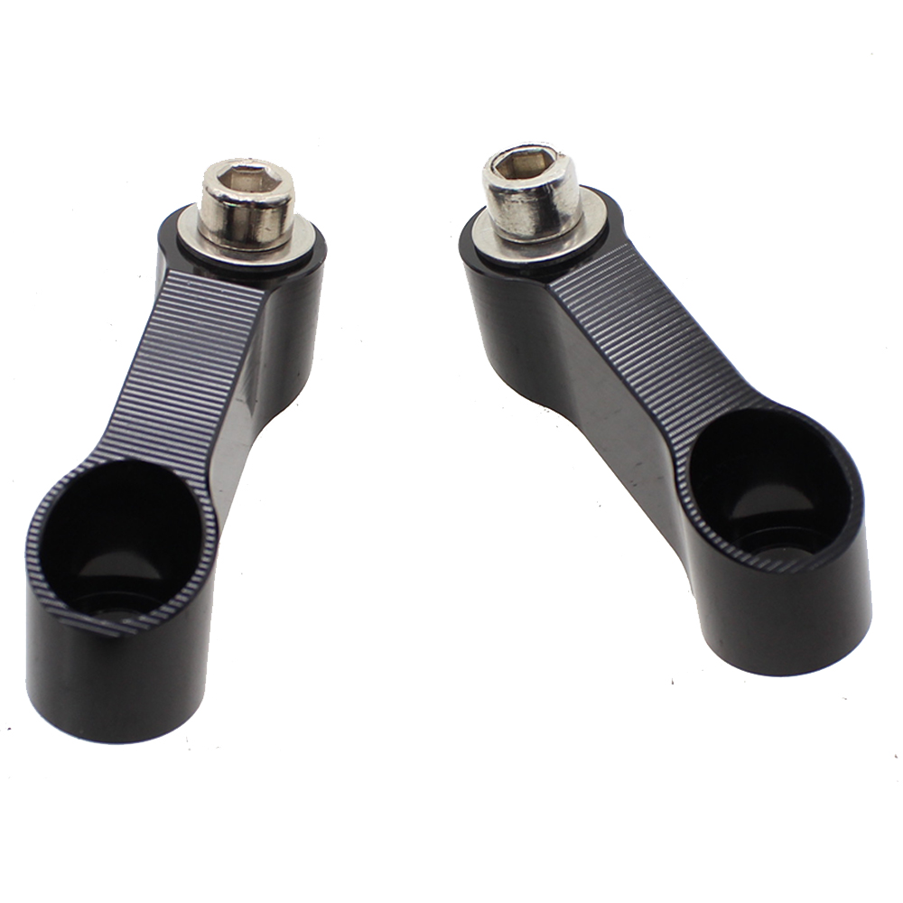 CNC кронштейна для руля велосипеда байка мотоцикла Зеркало стояк переходник адаптер Высокое качество гоночные детали