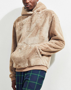 full sherpa hoodie mens