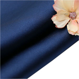 sph抛光缎面雪纺光泽雪纺缎面图案涤纶锦缎真丝连衣裙