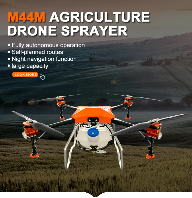JTI M44M 22L Agriculture Drone, M44M AGRICULTURE DRONE SPRAYER Fully autonomous operation Self-
