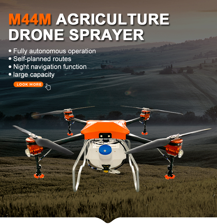 JTI M44M 22L Agriculture Drone, M44M AGRICULTURE DRONE SPRAYER Fully autonomous operation Self-