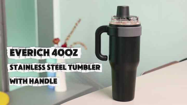 Everich New Design Custom Stainless Steel Tumbler With Ceramic Coating ...