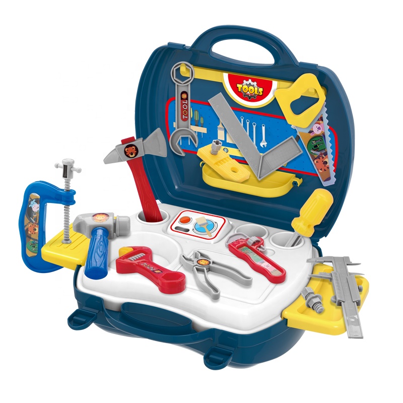 Экологичный пластиковый развивающий детский набор инструментов для ролевых игр, игрушка для мальчиков