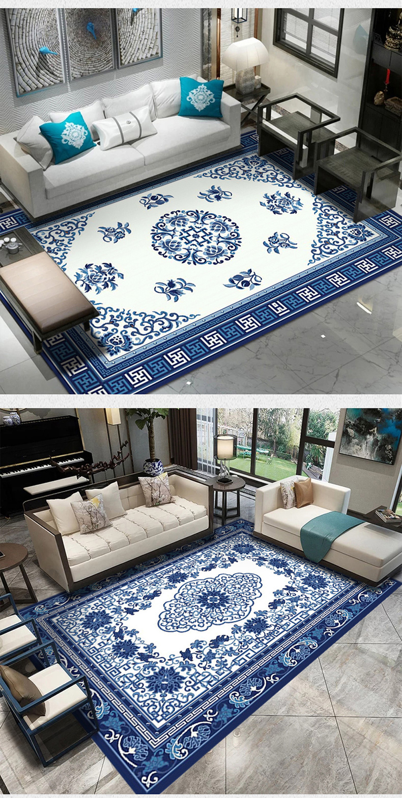 3D Top Quality Floor Rug Luxury Non Slip Playroom Kid Carpet Child Room Plastic Bag Living Room Chinese Style Customized Woven