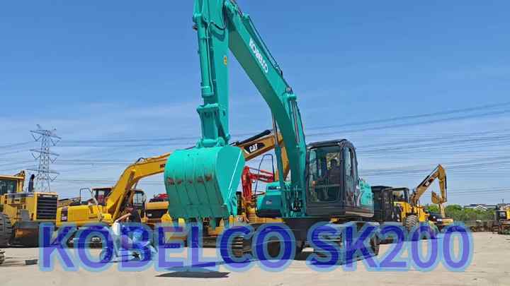 Kobelco SK200 Excavator - Power, Precision, and Efficiency