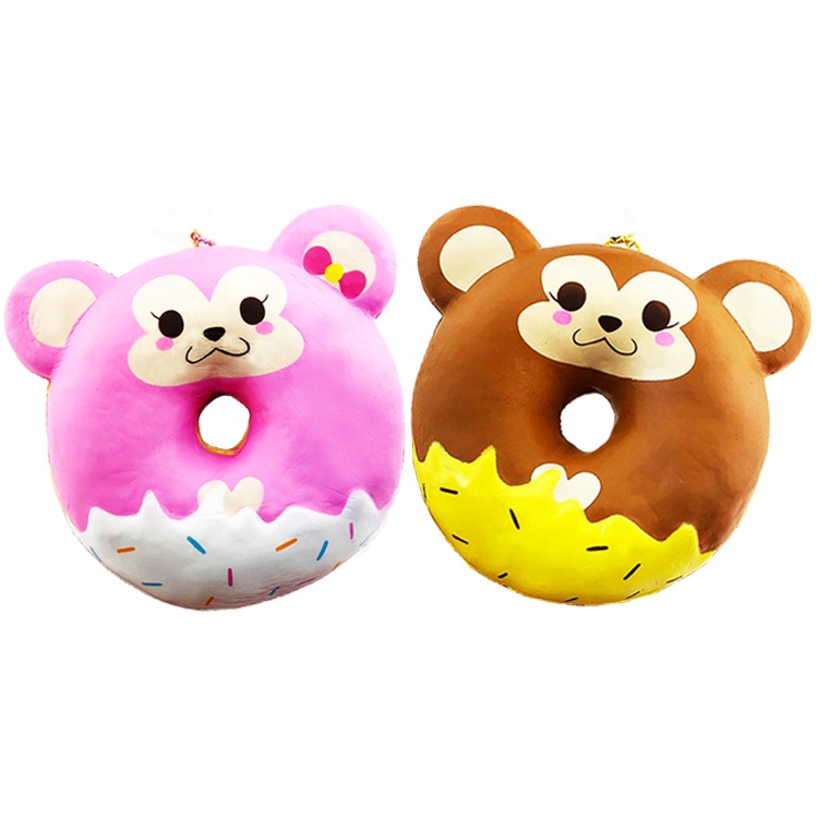 Оптовая продажа PU Punimaru kawaii мягкий ароматизированный cheeki cheeka животные мягкие пончики игрушки для детей.