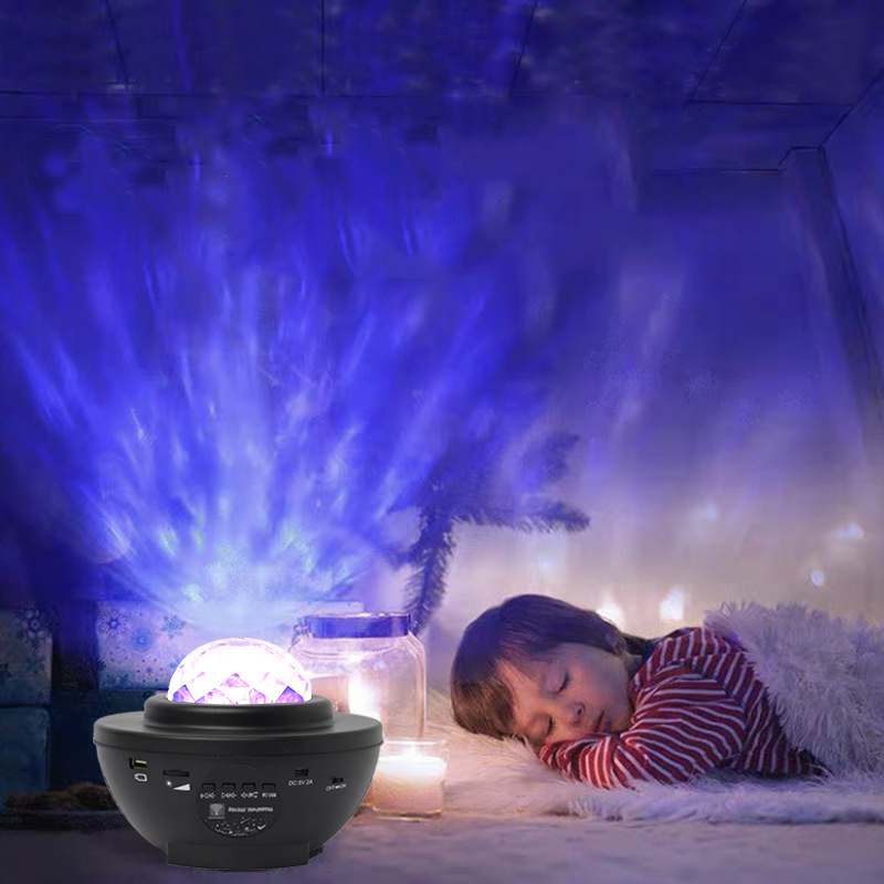 Дистанционное управление звездное небо детский светодиодный ночник Звездный проектор