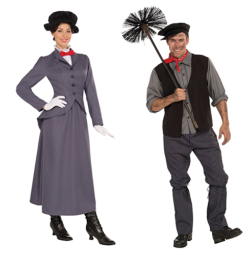 Mens Bert Costume Victorian Mary Poppins Jolly Holiday Book Week Adult Gentleman