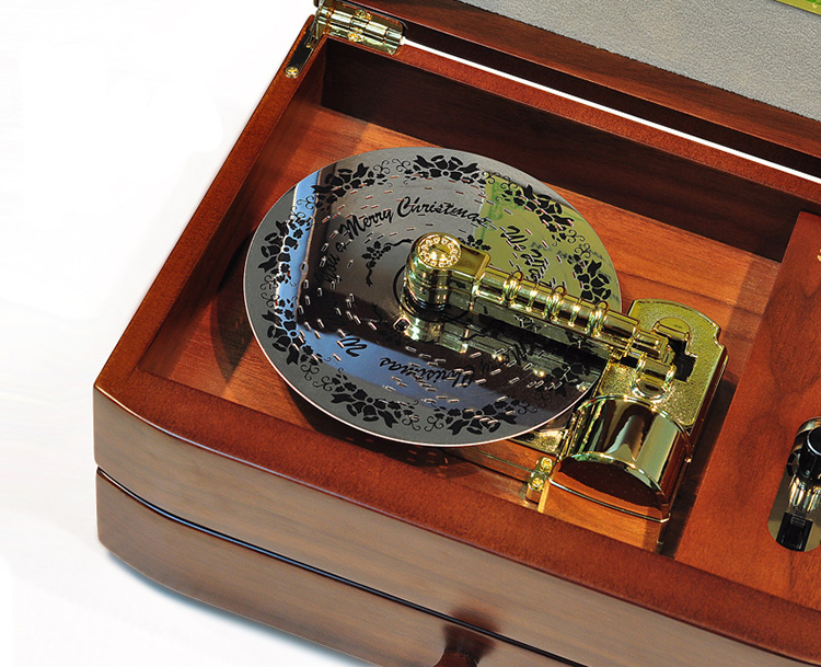 Sankyo 22 Tone Retro Turntable Music Box - Artisan's House