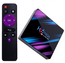 Ultra 4K HD #4096*2160pixel# Android 9.0 tv box H96 MAX RK3318 android tv box 4gb ram 32gb rom OTT tv box quad core