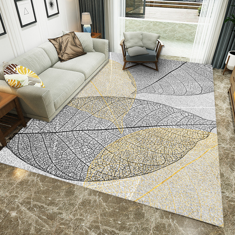 High quality Nordic style non-slip soft comfortable carpet  kitchen bedroom and living room mat carpet luxury